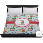 Reindeer Duvet Cover - King (Personalized)