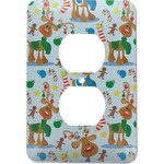 Reindeer Electric Outlet Plate