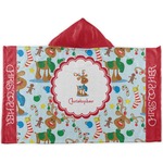 Reindeer Kids Hooded Towel (Personalized)