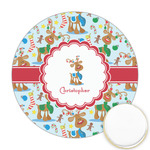 Reindeer Printed Cookie Topper - 2.5" (Personalized)