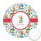 Reindeer Icing Circle - Medium - Front