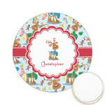 Reindeer Printed Cookie Topper - 2.15" (Personalized)