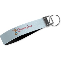 Reindeer Wristlet Webbing Keychain Fob (Personalized)