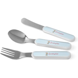 Reindeer Kid's Flatware (Personalized)