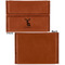 Reindeer Leather Business Card Holder Front Back Single Sided - Apvl