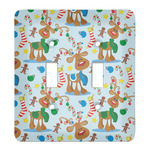 Reindeer Light Switch Cover (2 Toggle Plate)