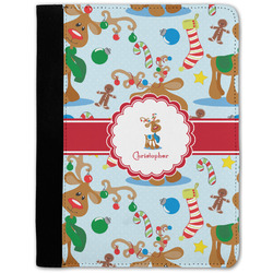 Reindeer Notebook Padfolio - Medium w/ Name or Text