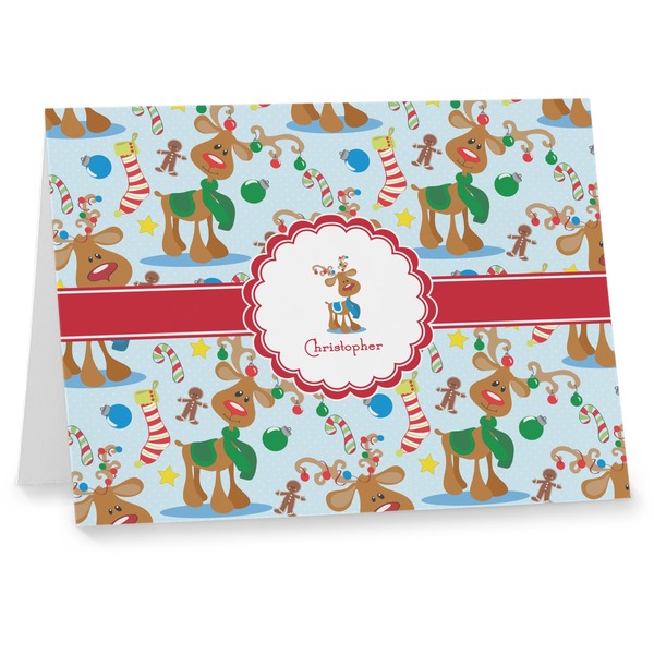 Custom Reindeer Note cards (Personalized)