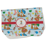 Reindeer Burp Cloth - Fleece w/ Name or Text