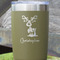 Reindeer Olive Polar Camel Tumbler - 20oz - Close Up