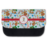 Reindeer Canvas Pencil Case w/ Name or Text