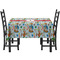 Reindeer Rectangular Tablecloths - Side View