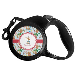 Reindeer Retractable Dog Leash - Large (Personalized)