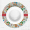 Reindeer Round Linen Placemats - LIFESTYLE (single)