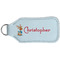 Reindeer Sanitizer Holder Keychain - Large (Back)