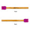 Reindeer Silicone Brushes - Purple - APPROVAL