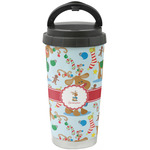 Reindeer Stainless Steel Coffee Tumbler (Personalized)