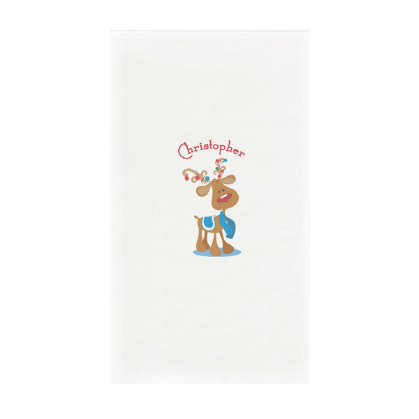 Custom Reindeer Guest Paper Towels - Full Color - Standard (Personalized)