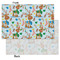 Reindeer Tissue Paper - Heavyweight - Small - Front & Back