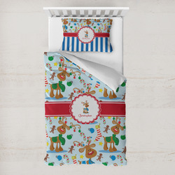 Reindeer Toddler Bedding w/ Name or Text