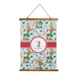 Reindeer Wall Hanging Tapestry (Personalized)