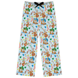 Reindeer Womens Pajama Pants - M