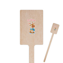 Reindeer Rectangle Wooden Stir Sticks (Personalized)