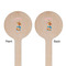 Reindeer Wooden 7.5" Stir Stick - Round - Double Sided - Front & Back