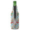 Reindeer Zipper Bottle Cooler - BACK (bottle)