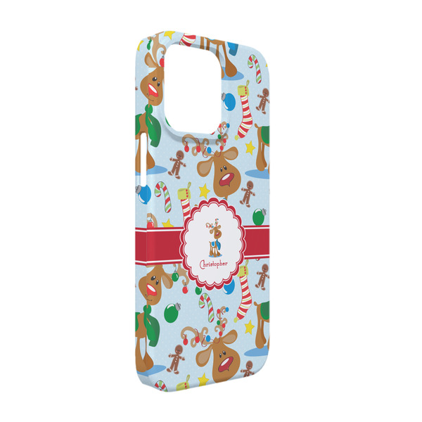 Custom Reindeer iPhone Case - Plastic - iPhone 13 (Personalized)