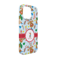 Reindeer iPhone Case - Plastic - iPhone 13 Pro (Personalized)