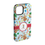 Reindeer iPhone Case - Rubber Lined - iPhone 15 (Personalized)