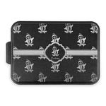 Christmas Penguins Aluminum Baking Pan with Black Lid (Personalized)