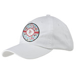 Christmas Penguins Baseball Cap - White (Personalized)