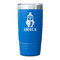 Christmas Penguins Blue Polar Camel Tumbler - 20oz - Single Sided - Approval