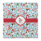 Christmas Penguins Comforter - Queen - Front