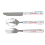 Christmas Penguins Cutlery Set (Personalized)