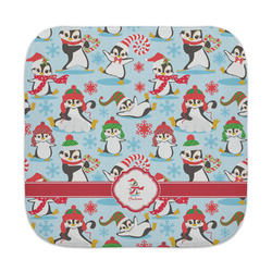 Christmas Penguins Face Towel (Personalized)