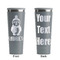 Christmas Penguins Grey RTIC Everyday Tumbler - 28 oz. - Front and Back