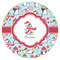 Christmas Penguins Icing Circle - Small - Single