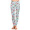 Christmas Penguins Ladies Leggings - Front