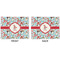 Christmas Penguins Linen Placemat - APPROVAL (double sided)