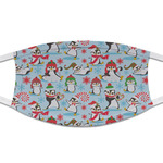 Christmas Penguins Cloth Face Mask (T-Shirt Fabric)