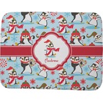 Christmas Penguins Memory Foam Bath Mat - 48"x36" (Personalized)