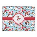 Christmas Penguins Microfiber Screen Cleaner (Personalized)