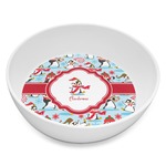 Christmas Penguins Melamine Bowl - 8 oz (Personalized)