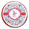 Christmas Penguins Printed Icing Circle - Large - On Cookie