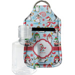 Christmas Penguins Hand Sanitizer & Keychain Holder (Personalized)