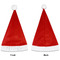 Christmas Penguins Santa Hats - Front and Back (Single Print) APPROVAL