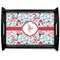 Christmas Penguins Serving Tray Black Large - Main